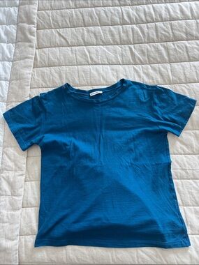 Dolce & Gabbana Teal Blue Kids Crewneck Tee